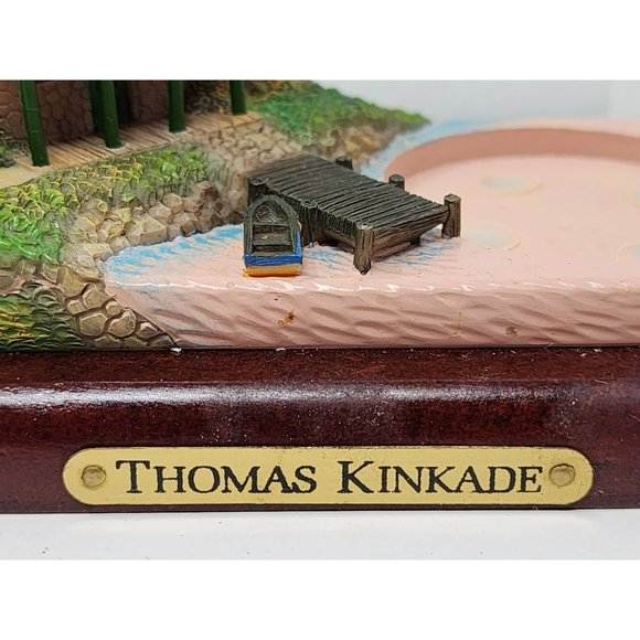 Our America Thomas Kinkade Candle Plaque The End Of A Perfect Day #28019 - Picture 12 of 13